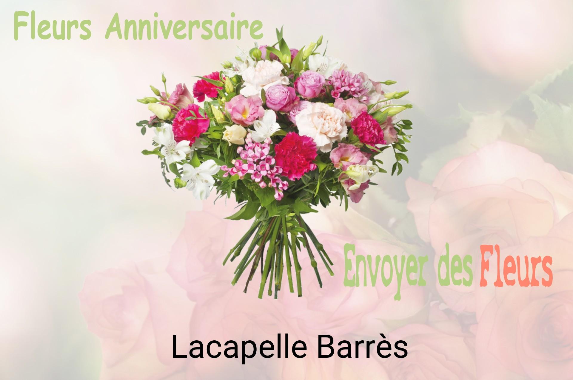 Bouquet de fleurs d’anniversaire livré à Lacapelle-Barrès
