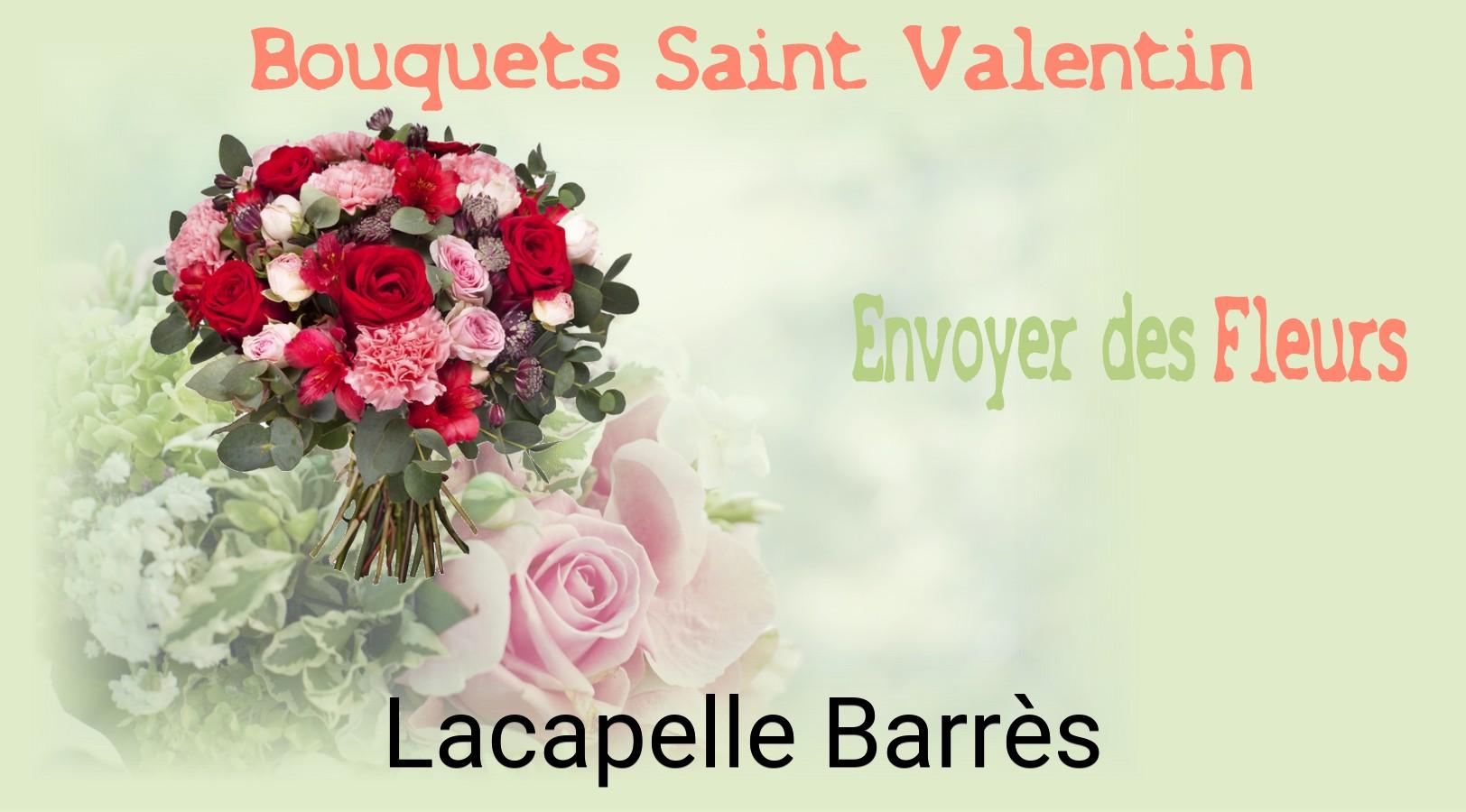 Roses de Saint-Valentin livrées à Lacapelle-Barrès